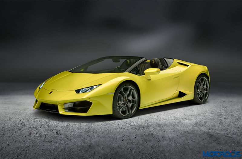 Lamborghini Huracan LP 580-2 Spyder RWD trước giờ ra mắt - 5