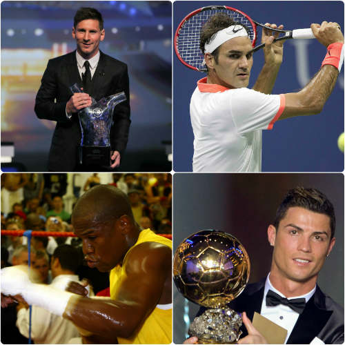 SAO ngoại được yêu nhất: Messi hơn đứt Ronaldo, Federer - 1