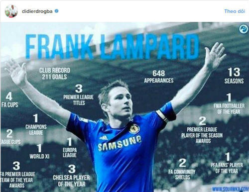 Lampard giải nghệ: Terry, Drogba nuối tiếc khôn nguôi - 2