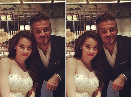 David Beckham và những lần gây bão showbiz Việt - 5