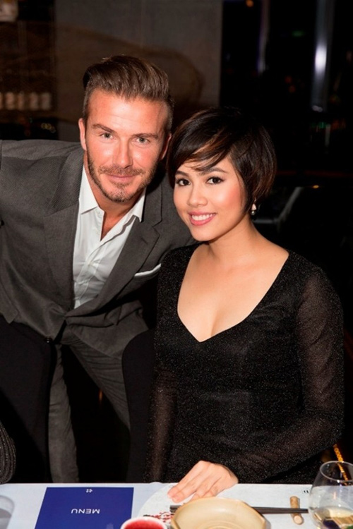David Beckham và những lần gây bão showbiz Việt - 7