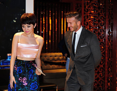 David Beckham và những lần gây bão showbiz Việt - 6