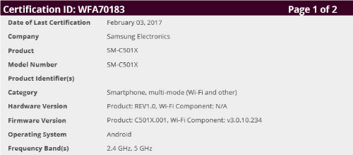 Samsung Galaxy C5 Pro sẽ được tung ra trên toàn cầu - 1