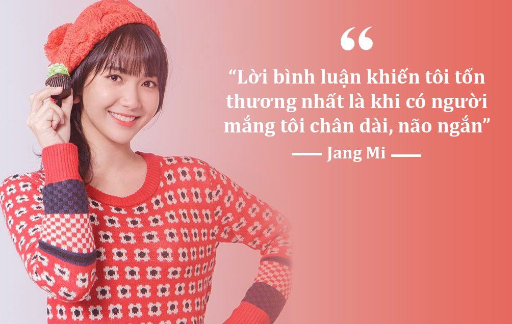 Jang Mi: “Tôi tổn thương khi bị mắng chân dài, não ngắn&#34; - 4