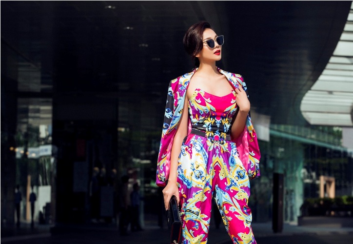 Chân dài 1m12 thả dáng nuột với sắc màu ngọt lịm - 2