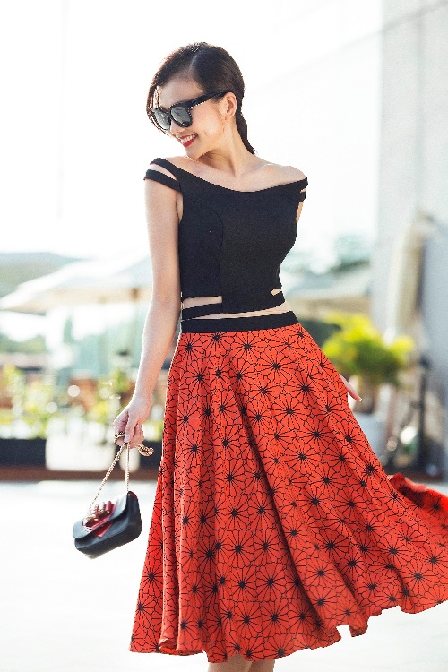 Chân dài 1m12 thả dáng nuột với sắc màu ngọt lịm - 4