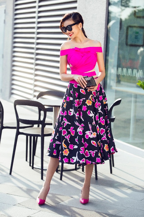 Chân dài 1m12 thả dáng nuột với sắc màu ngọt lịm - 6