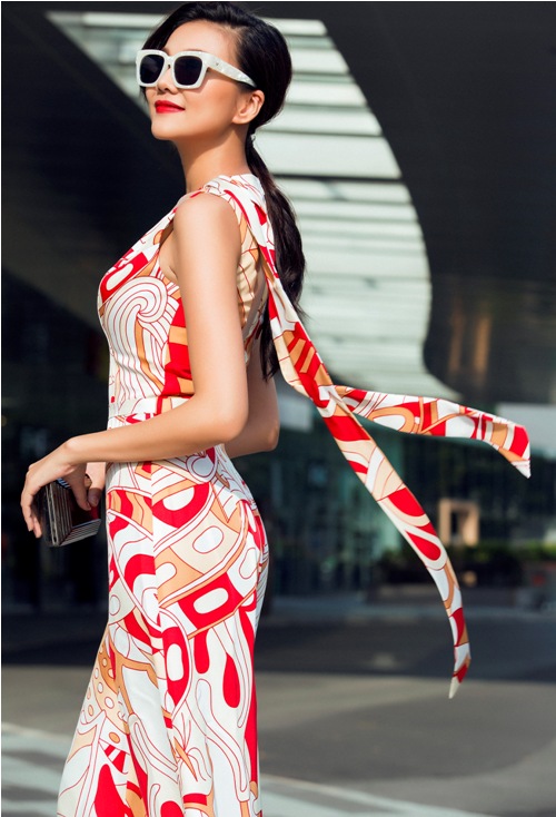 Chân dài 1m12 thả dáng nuột với sắc màu ngọt lịm - 6