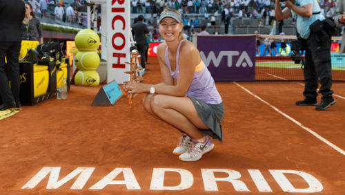 Sharapova nhận &#34;món quà&#34; bất ngờ ngày tái xuất - 1