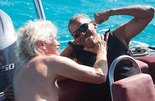 Cựu Tổng thống Mỹ Obama lướt ván diều đánh bại tỷ phú - 3