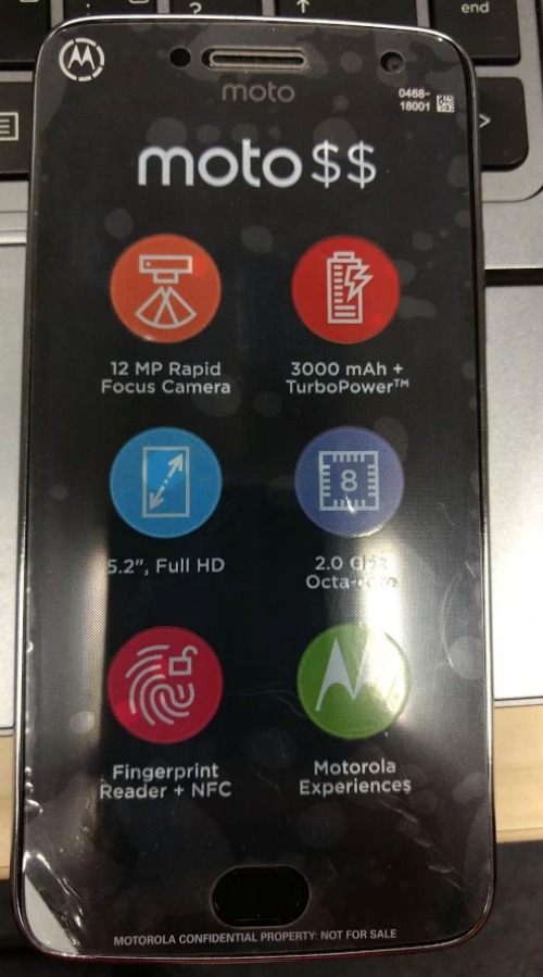 Lộ thiết kế và cấu hình Motorola Moto G5 Plus - 1