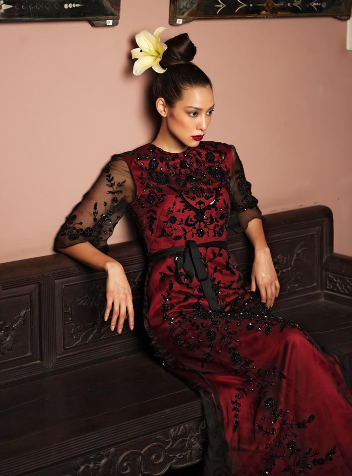 Học theo "Cám" Thành Lộc, Lilly Nguyễn cũng hoa cài mái tóc - 6