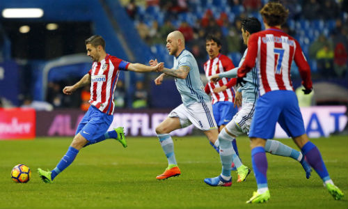 Atletico - Celta Vigo: &#34;Hú hồn&#34; vì Torres - 1
