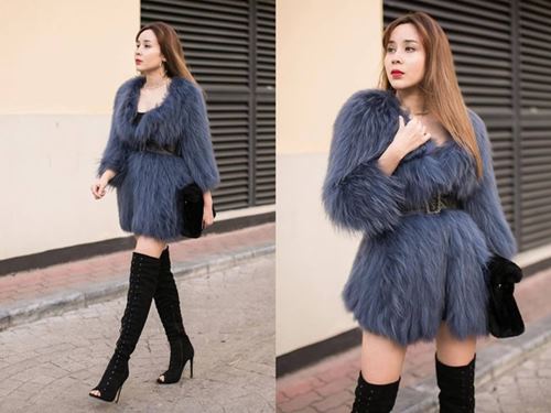 Hoàng Thùy Linh mặc style lạ, lăng xê mốt quần lưới hở eo - 6