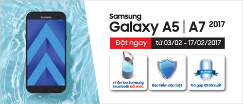 Viễn Thông A mở bán Samsung  A2017 tặng loa và phiếu mua hàng 500 ngàn - 1