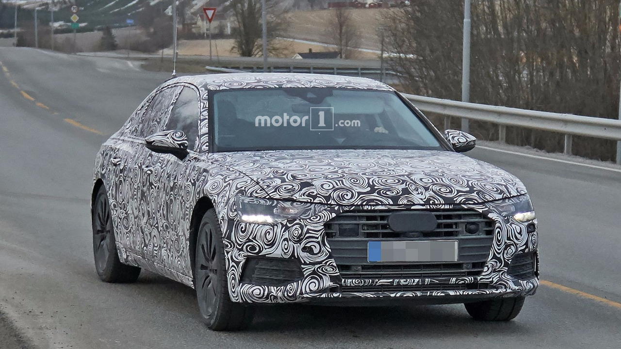 Audi A6 2019 lộ diện trên đường thử nghiệm - 1
