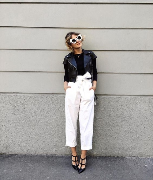 Kiểu mốt dành cho những nàng lười mặc quần - 12