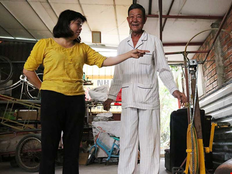 Cụ ông tự chế "máy quạt triệu đô" - 2