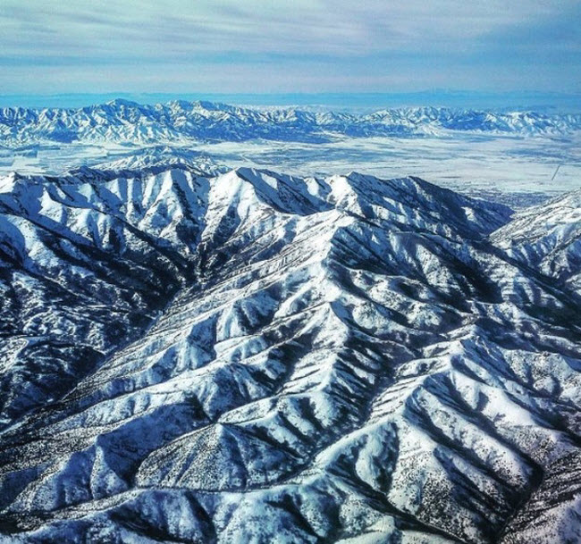 Dãy núi Utah, Mỹ.