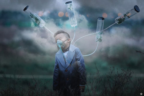 Bộ ảnh cậu bé và môi trường khiến nhiều người suy ngẫm - 10