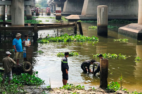 Tìm thấy xác thanh niên nghi 2 lần nhảy sông Sài Gòn - 1