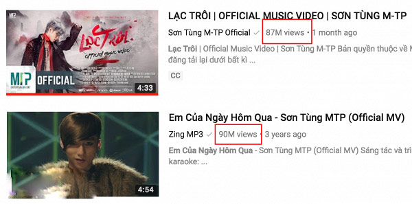 "Chúng ta không thuộc về nhau" vượt 100 triệu view - 2