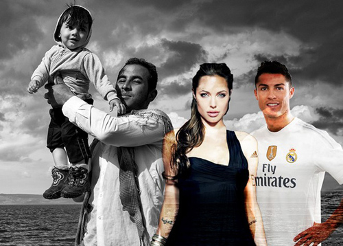 C. Ronaldo đóng phim với Angelina Jolie - 1