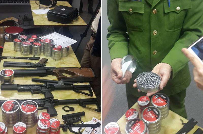 Lô súng hơi sát thương cao về Việt Nam bằng máy bay - 2