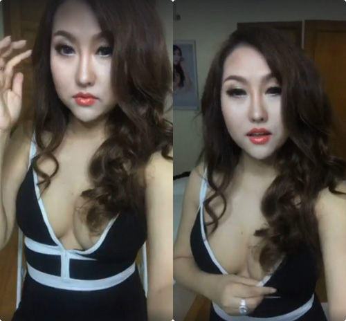 Phi Thanh Vân phát clip trực tiếp &#34;đốt mắt&#34; mày râu - 1