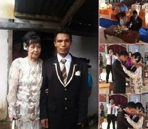 Trai trẻ 28 tuổi quyết cưới cụ bà 82 tuổi gây sốc - 1