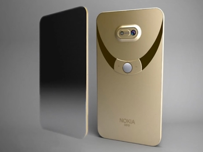 Camera mặt sau của Nokia 3310 có thiết kế hơi lồi. Nút Home thiết kế giống đèn báo có thể sáng lên khi nhận các thông báo mới, trông Nokia 3310 phiên bản 2017 như một viên ngọc quý.