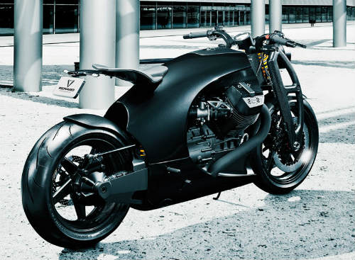 Phát thèm Moto Guzzi độ thân carbon - 2