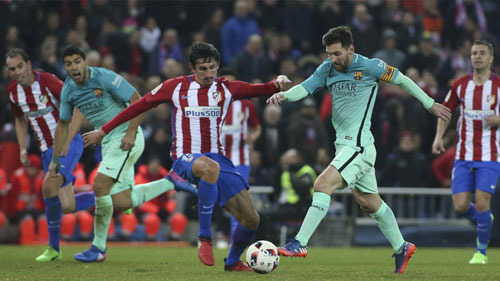 Messi là &#34;ác mộng&#34; của Atletico, Barca ngán gì Calderon - 1