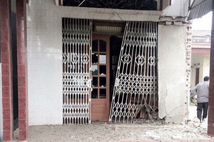 Thái Nguyên: Điều tra vụ nổ lớn sập nhà trưởng công an xã - 1