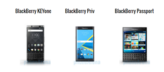 BlackBerry KeyOne đọ thông số với “đàn anh” Priv và Passport - 1