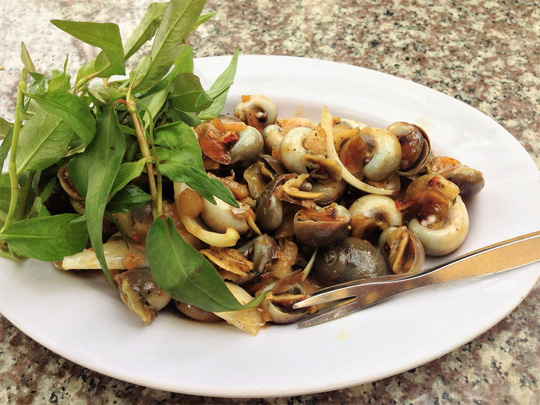 Ốc mỡ xào bơ thơm ngon khó cưỡng - 4