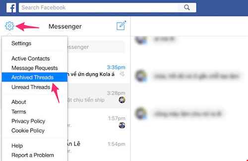 Cách ẩn các tin nhắn quan trọng trên Messenger - 3