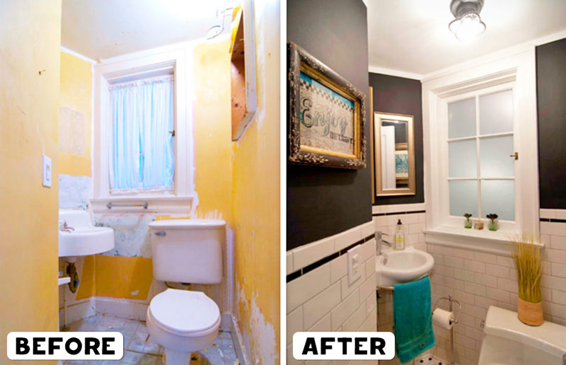 Sự “lột xác” đáng kinh ngạc của những căn phòng cũ kỹ - 15