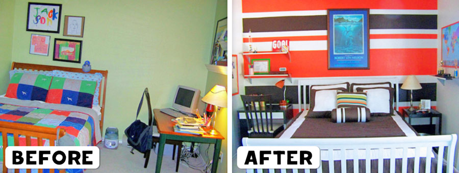 Sự “lột xác” đáng kinh ngạc của những căn phòng cũ kỹ - 14