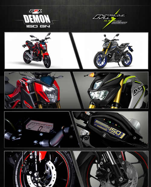 Nên mua GPX Demon 150 GN hay Yamaha M-Slaz? - 13