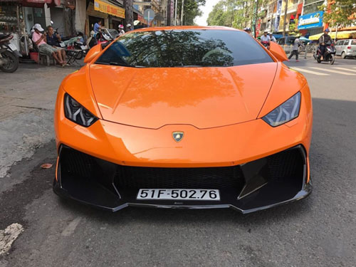 Cận cảnh Lamborghini Huracan LP610-4 độ Novara đầu tiên tại VN - 4