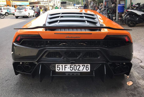 Cận cảnh Lamborghini Huracan LP610-4 độ Novara đầu tiên tại VN - 5