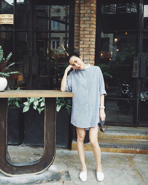 Ai nghĩ Hà Tăng sắp là mẹ 2 con khi mặc đẹp thế này! - 9