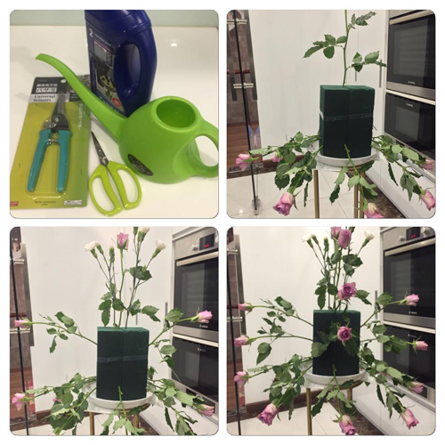 Học bà mẹ Hà thành cắm hoa cực đẹp cho ngày 8/3 - 2