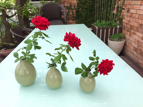 Học bà mẹ Hà thành cắm hoa cực đẹp cho ngày 8/3 - 11