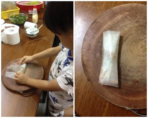 "Soái ca" 6 tuổi vào bếp nấu cơm tặng mẹ hút nghìn like - 5