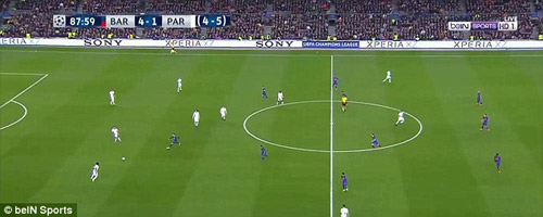 Thống kê mật: Barca lên đồng, PSG bị &#34;ma làm&#34; 11 phút cuối - 2