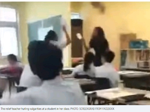 Singapore: Giáo viên bị đuổi việc vì chửi học sinh - 1