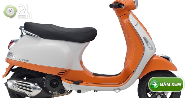 Ra mắt Vespa LX iGet 125 tiết kiệm xăng, giá mềm - 24H