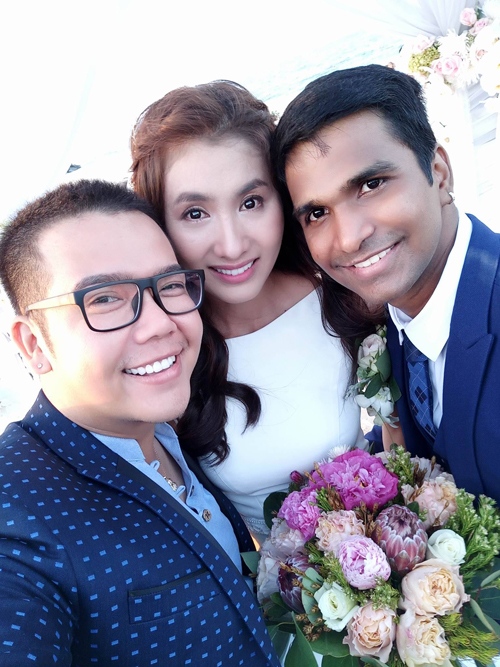 Lễ cưới lung linh trên bãi biển của Nguyệt Ánh và chồng Ấn Độ - 9